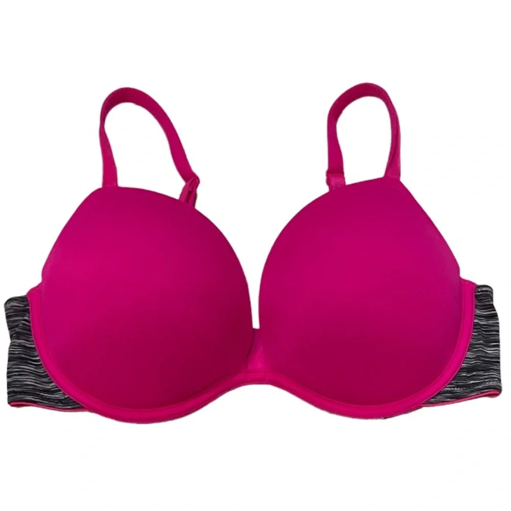 PINK Victoria’s Secret Wear Everywhere Super Push Up Bra Size 36C
